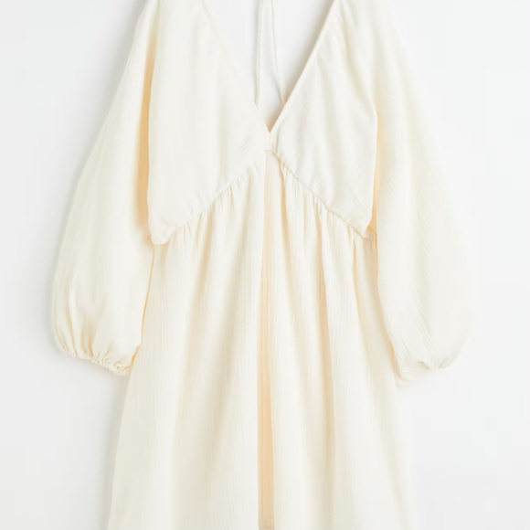 H&M Balloon-Sleeved Dress - Picture 1 of 5